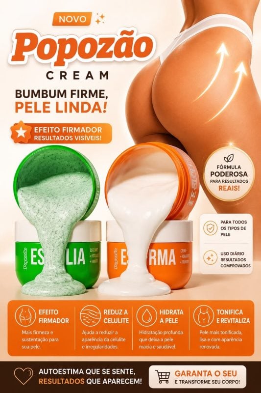 Bumbum Cream kit esfolia e esquenta