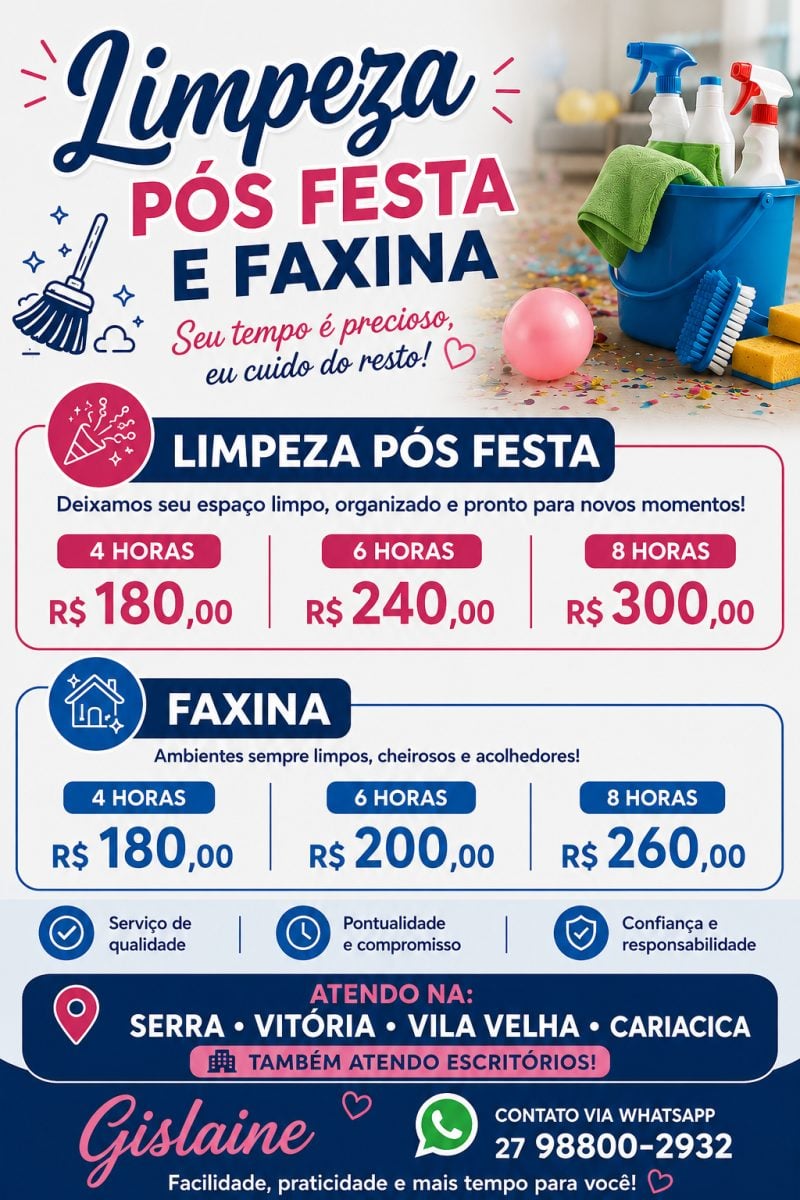Faxineira com agenda aberta — foto 2