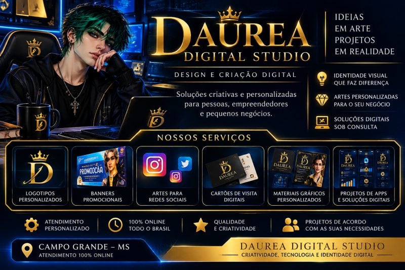 Criação de Logotipos, Banners e Artes Digitais