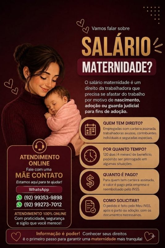 Assessoria Aposentadoria Pensão Por Morte Auxílio-Doença BPC/LOAS Salário-Maternidade