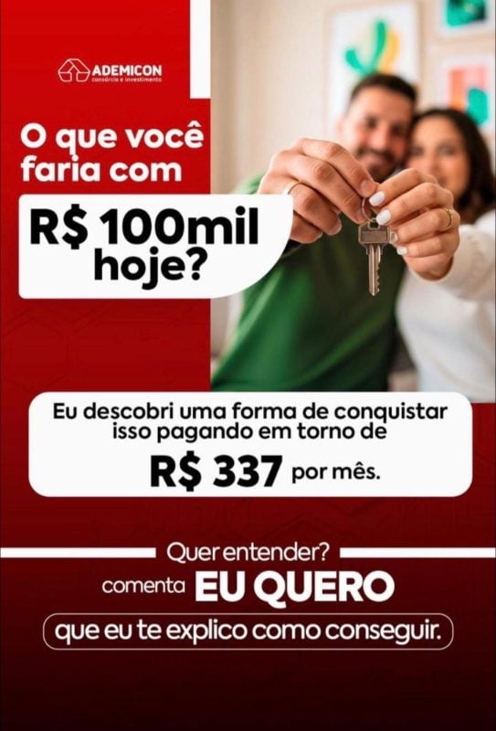 Você sabia que investindo R$337.30 por mês você pode conseguir R$100.000?