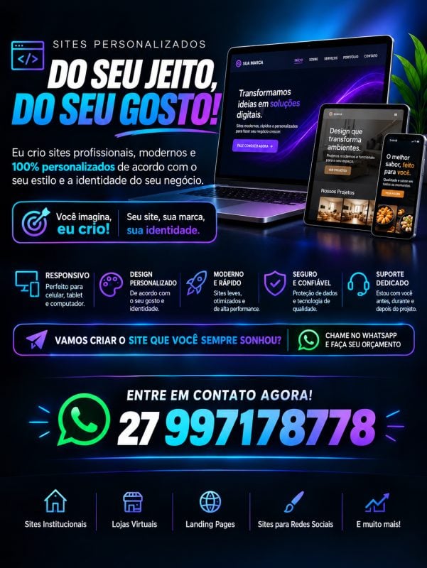 Seu Site, Do Seu Jeito!