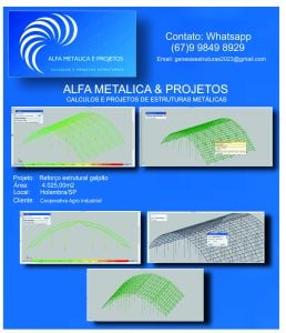 Projetos E Calculos De Estruturas Metalicas — foto 3