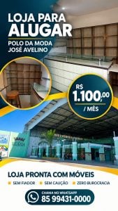 Lojas para alugar no Shopping Leiria Polo da Moda José Avelino, Centro de Fortaleza. — foto 3