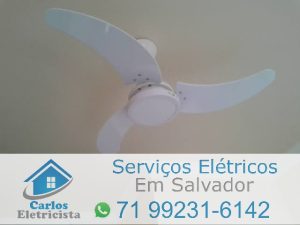 Instalação de Ventilador de Teto - Eletricista Residencial e Predial — foto 3
