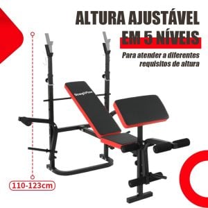 Estação de treinamento com banco ajustável — foto 4