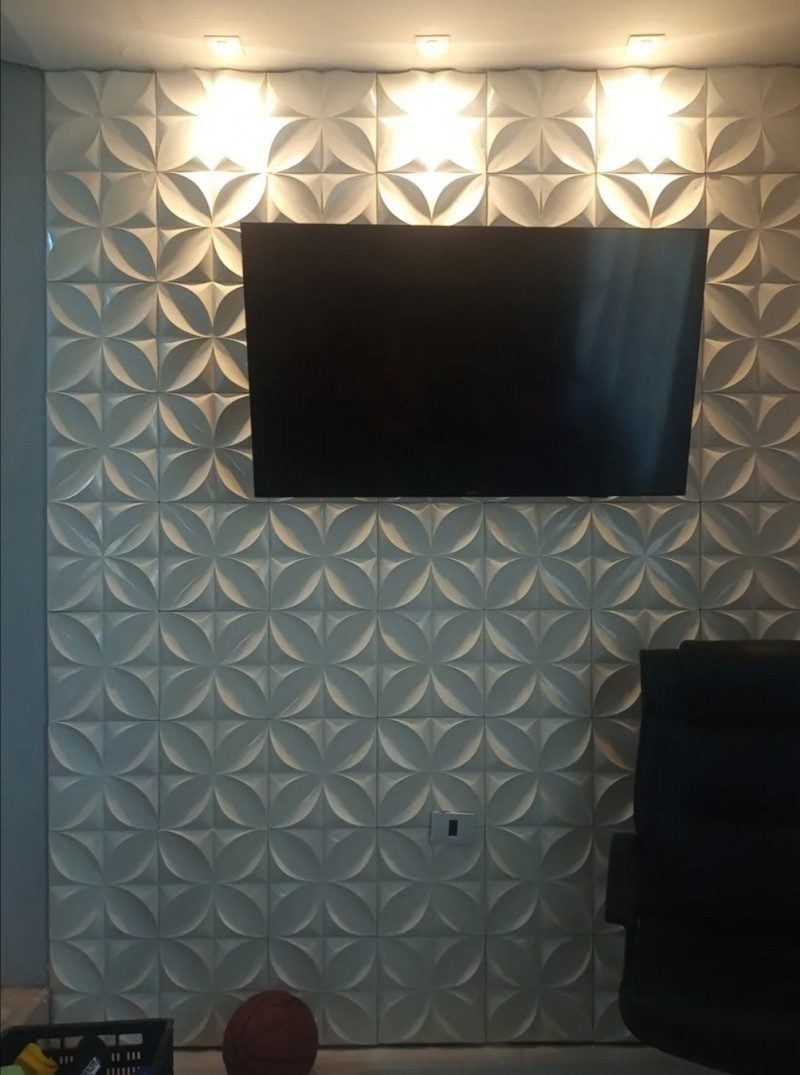 Placas de gesso floral 3D — foto 2