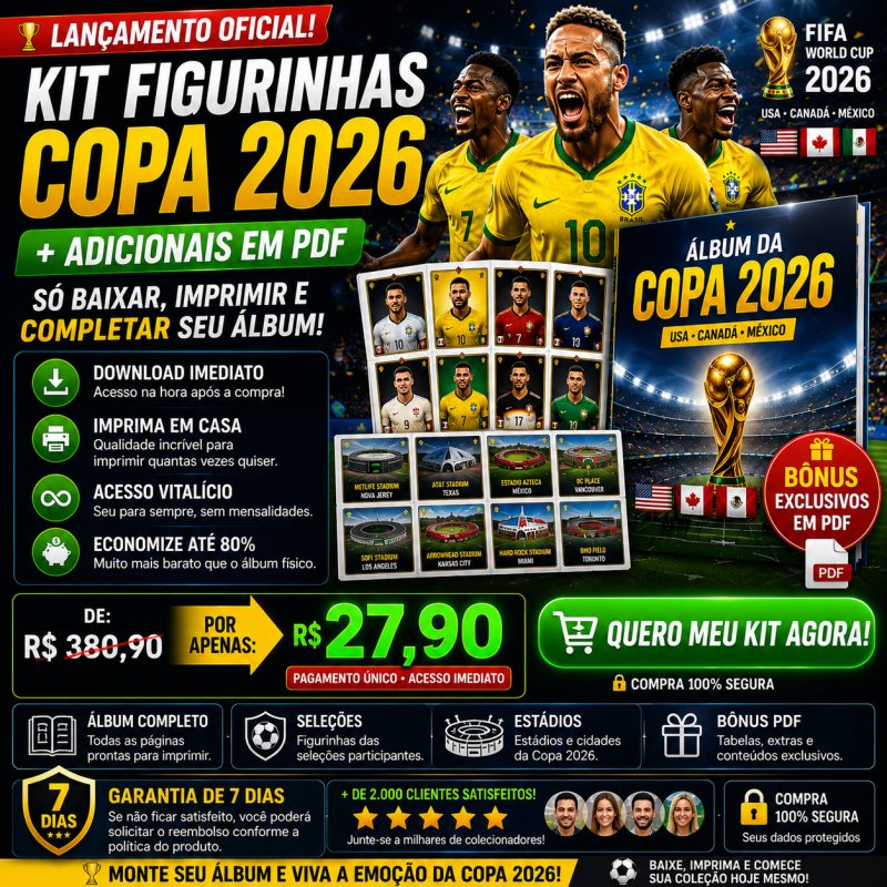 figurinha Copa 2026