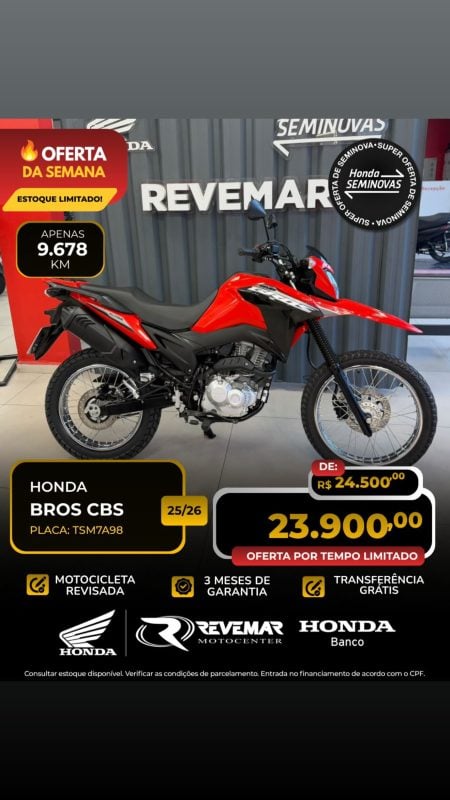 Honda Bros 160 - 26/26