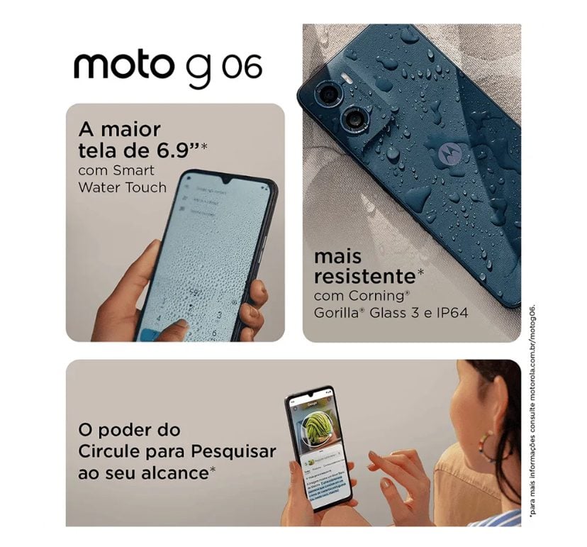 Celular Moto g06 — foto 2
