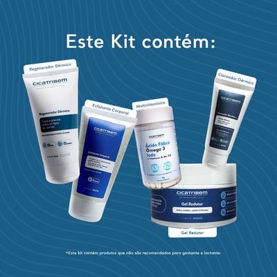 Kit antestrias cicatribem