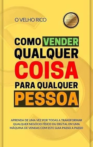 Livro Como Vender Tudo