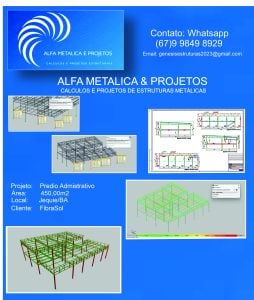 Projetos E Calculos De Estruturas Metalicas — foto 6