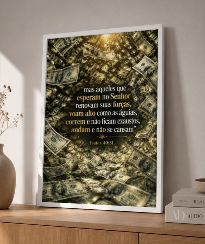 Quadro Isaías 40:31
