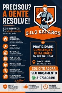 S.O.S REPAROS Marido de aluguel Faz Tudo Serralheiro — foto 4