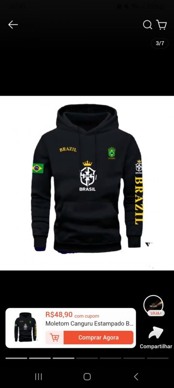  moletom seleção brasileira CBF brasil- edição torcedor _2026-estoque limitado