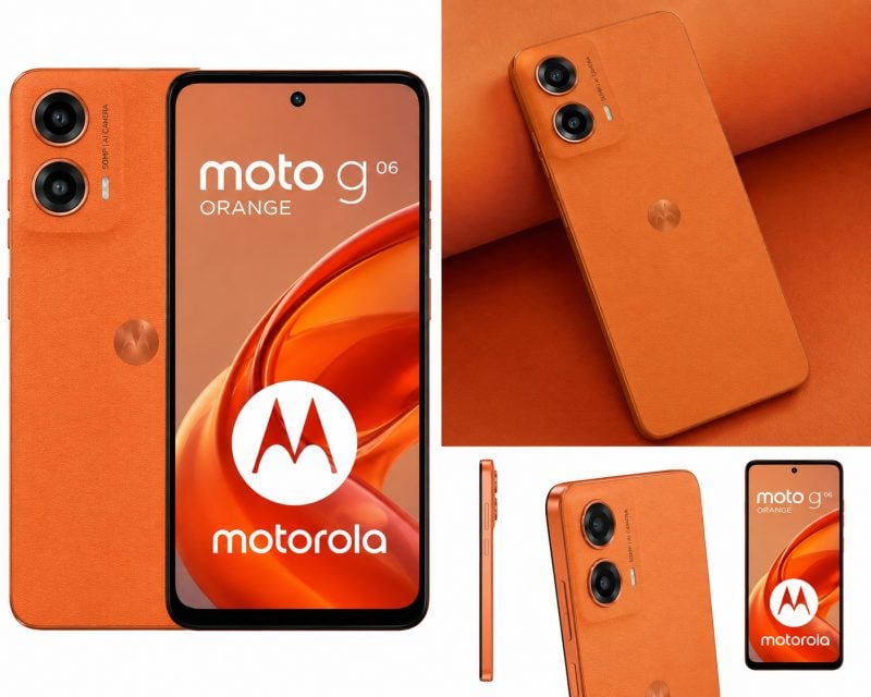 Celular Motorola Moto G06 128gb 4gb Ram Orange