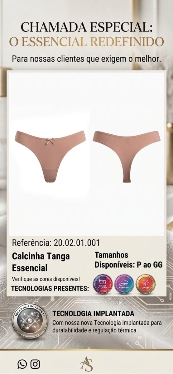 Calcinha Tanga Essencial — foto 2