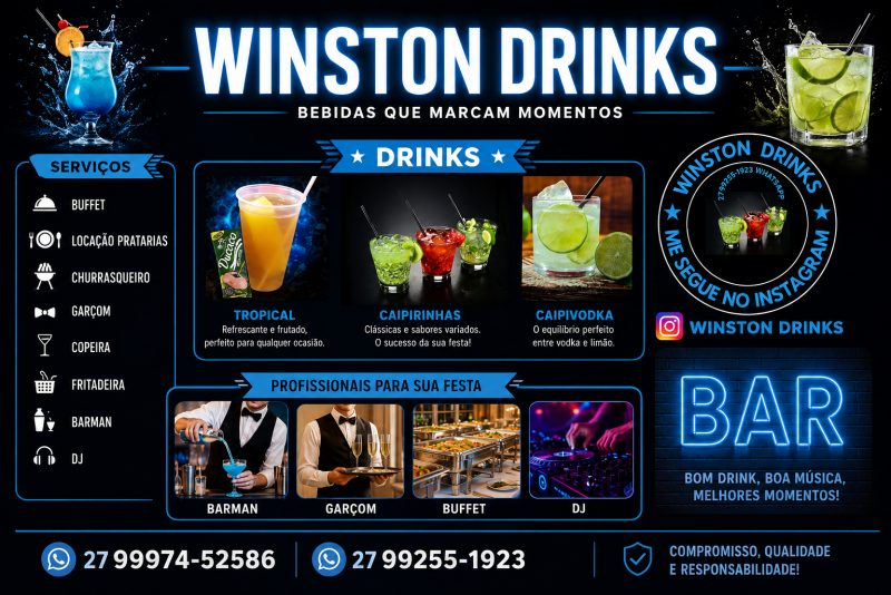Winston drinks