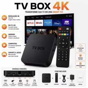 Smart pro box streaming 4k uhd 5g aparelho conversor tv — foto 5