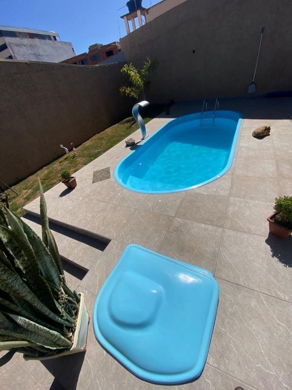 Piscina de fibra silver 6 metros
