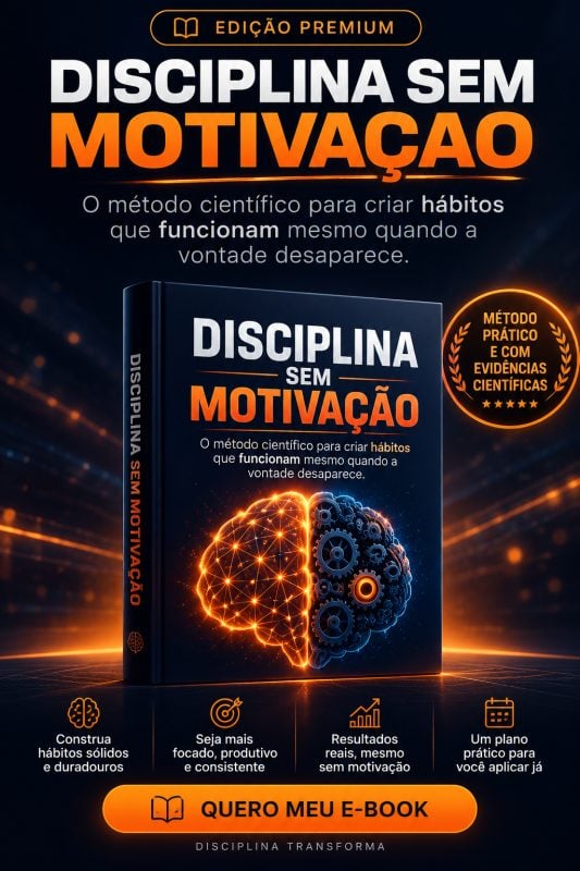 Disciplina sem motivação