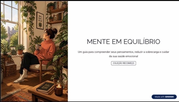 Coleção Recomeço: ebook 1- (Mente em equilíbrio).