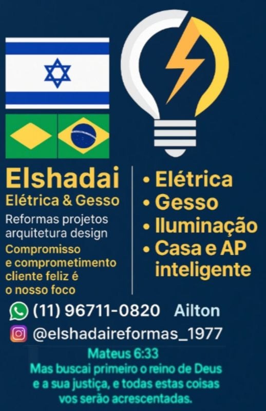 Gesso elétrica e pintura