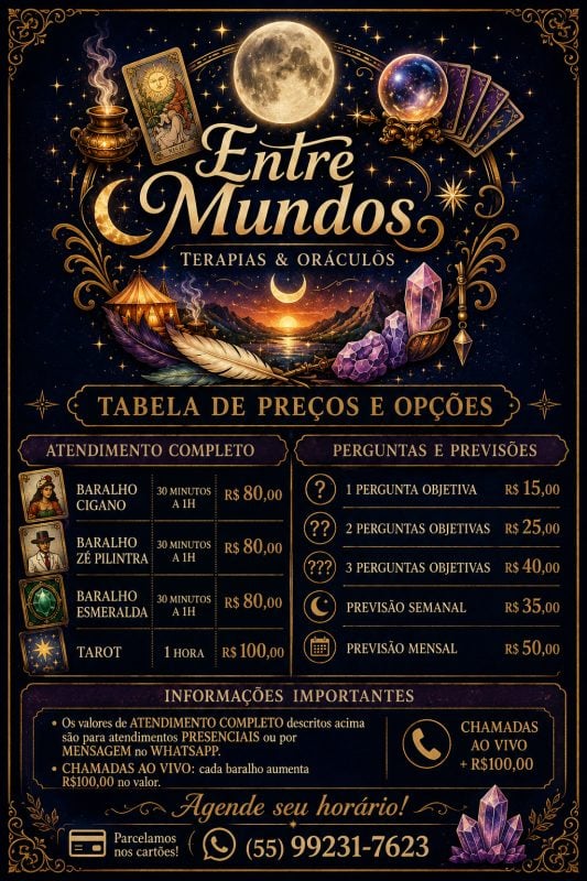 Baralho cigano e tarot