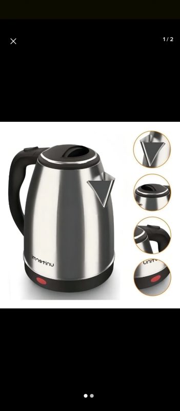 Chaleira elétrica 1,8L