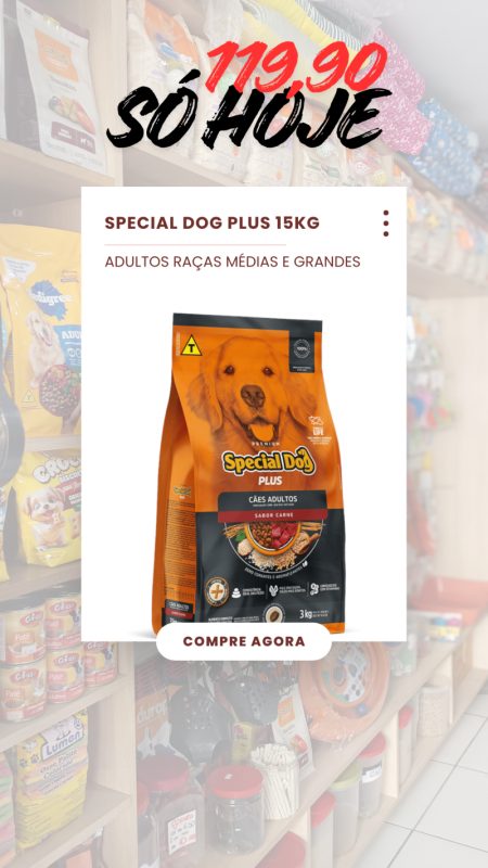 Special Dog Carne Plus 15kg