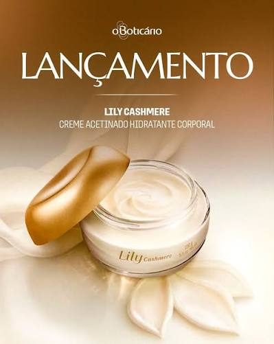 Creme Acetinado Llily Cashmere 250g