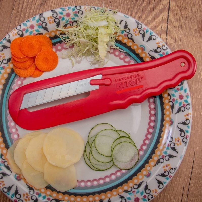 Fatiador de Legumes KITOP: Corte Rápido e Fácil!