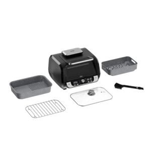 Fritadeira Elétrica sem Óleo Air Fryer 12 em 1 WAP 1800W Barbecue 10L digital Preta — foto 4