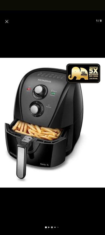 Air fryer 4L mondial 1500w AFN-40- BFT
