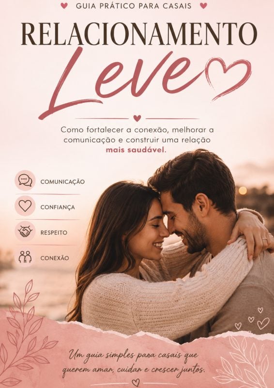 Guia Relacionamento Leve: Como Ter Paz e Conexão no Amor.