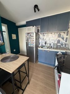Apartamento 1 dormitório, sala, cozinha americana, banheiro, mobiliado — foto 6