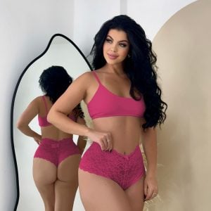 Kit 10 Calcinhas Caleçon Renda Jacquard original Feminina Boxer Alta — foto 3