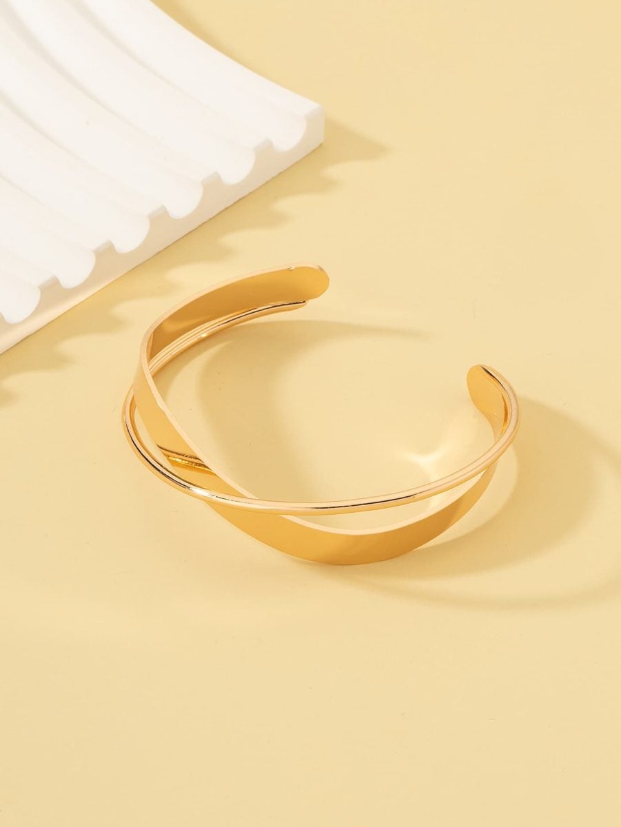 Pulseira de manguito criss cross — foto 2