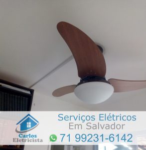 Instalação de Ventilador de Teto - Eletricista Residencial e Predial — foto 4