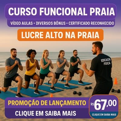 Curso funcional praia