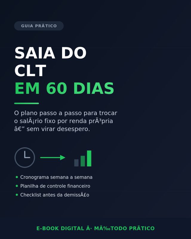 Ebook -Saia Do Clt Em 60 Dias