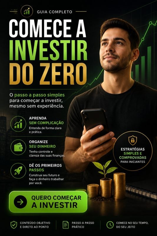 Como começar a investir do zero passo a passo dês da criação da conta