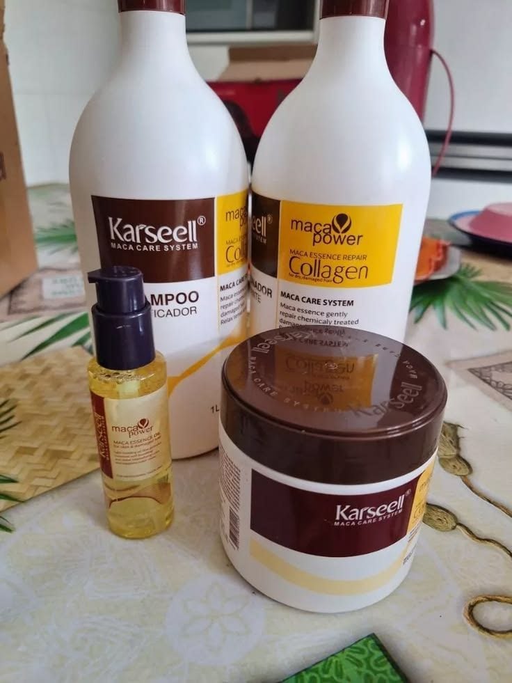 KIT COMPLETO KORYANNA MACA POWER COLLAGEN Shampoo + Condicionador + Máscara + Óleo — foto 2