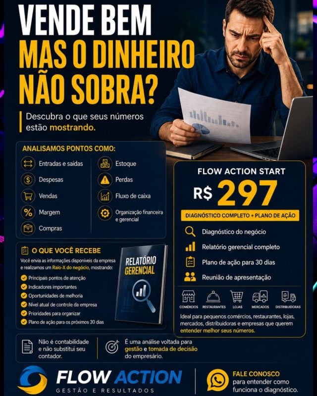 Consultoria de Gestão para Pequenas Empresas Análise Financeira e Estoque