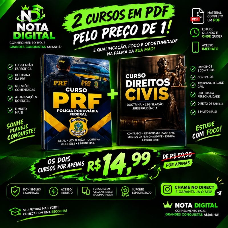 Curso PRF + Direitos Civis em PDF