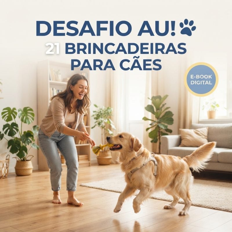 E-book Digital 21 Brincadeiras para Cães