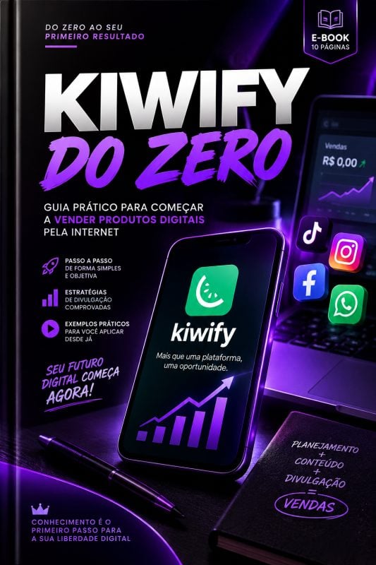 E-book Kiwify do Zero - Guia para Vender Online