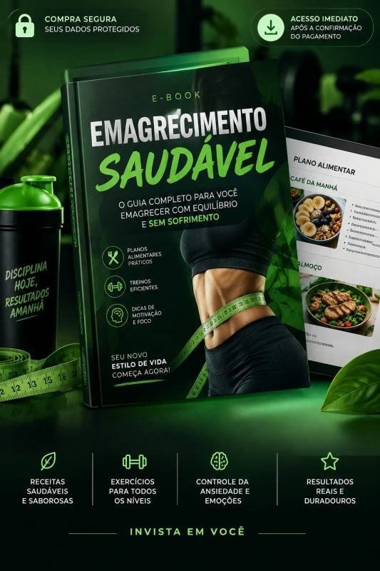 Ebook para aprender hábitos de emagrecimento
