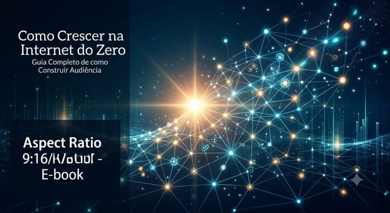 E-book:Como crescer na internet do zero: guia prático de como construir uma audiência